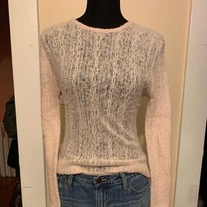 Abercrombie & Fitch Peach thin Sweater Large